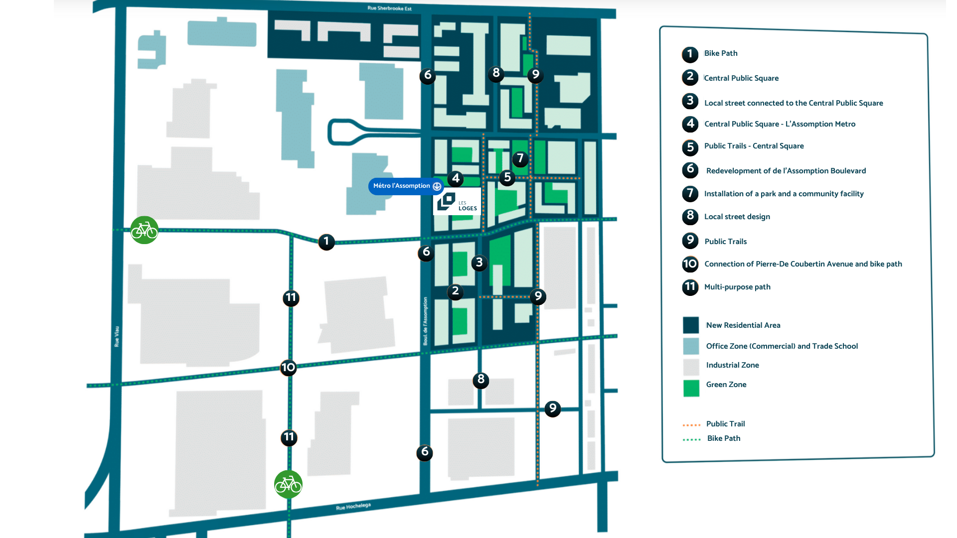 Quartier Olympique Condo Les Loges Montréal